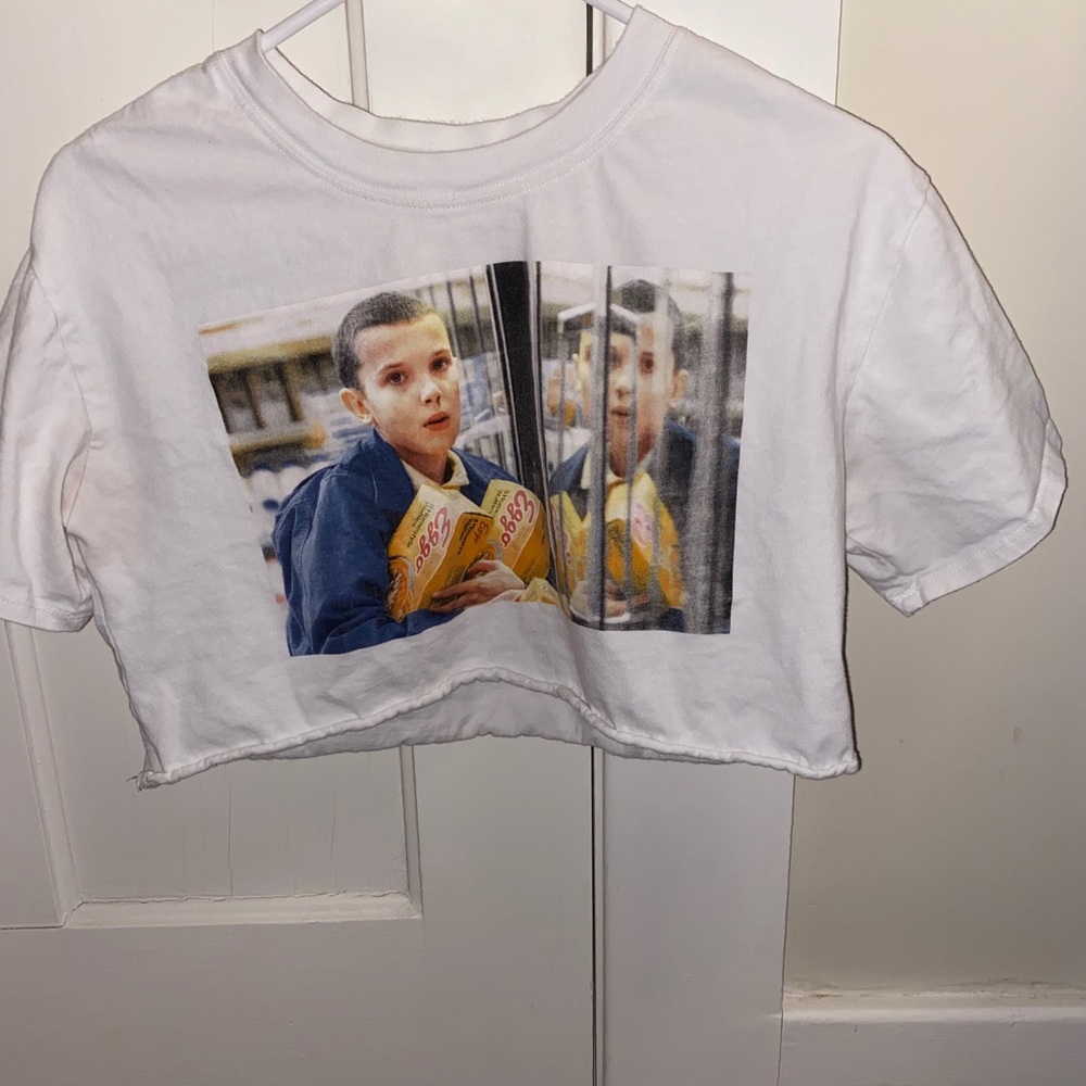 Stranger Things Cropped Tee
